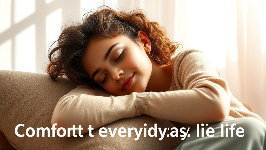 일상생활 속 통증 관리 (realistic 스타일)