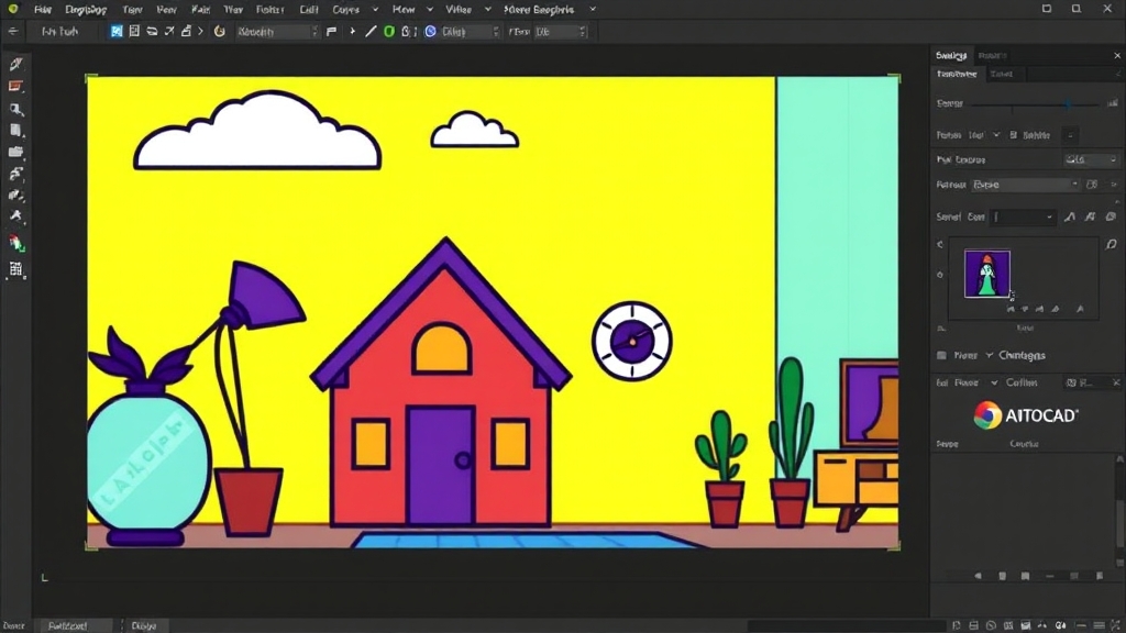 DWG TrueView 다운로드 & 설치 (cartoon 스타일)