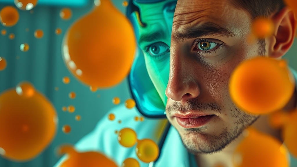 기타 소변 색깔 변화와 건강 (realistic 스타일)