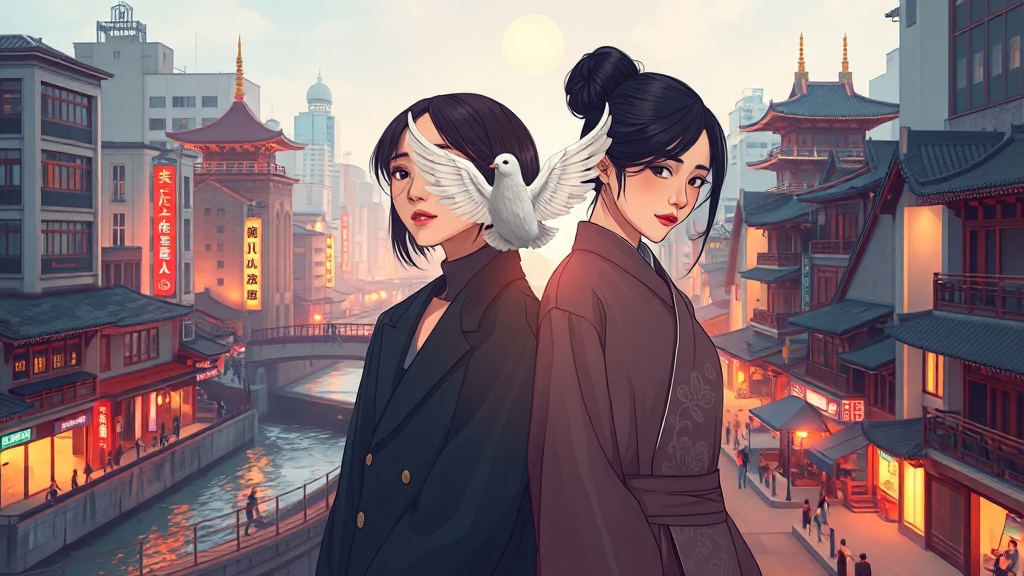 드라마의 주제와 기대 요소 (illustration 스타일)