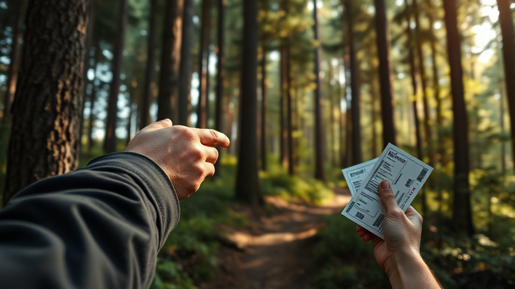 숲나들e 예약 실패? 대기 예약과 취소표를 노려라 (realistic 스타일)