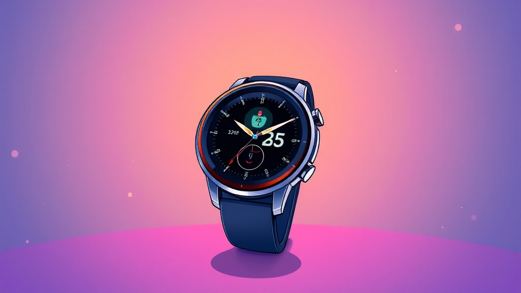 혁신적인 헬스케어 센서 (cartoon 스타일)