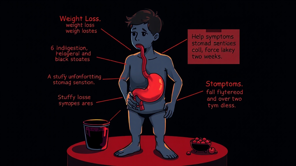 초기 증상: 놓치기 쉬운 신호 (cartoon 스타일)