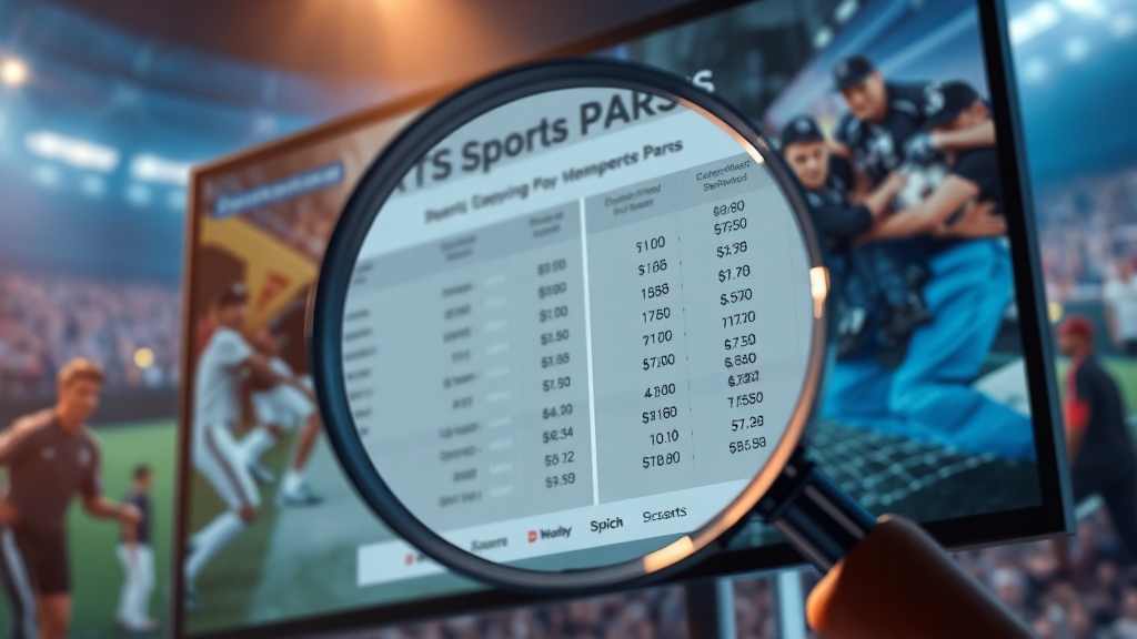 경쟁 서비스 비교 분석 (realistic 스타일)