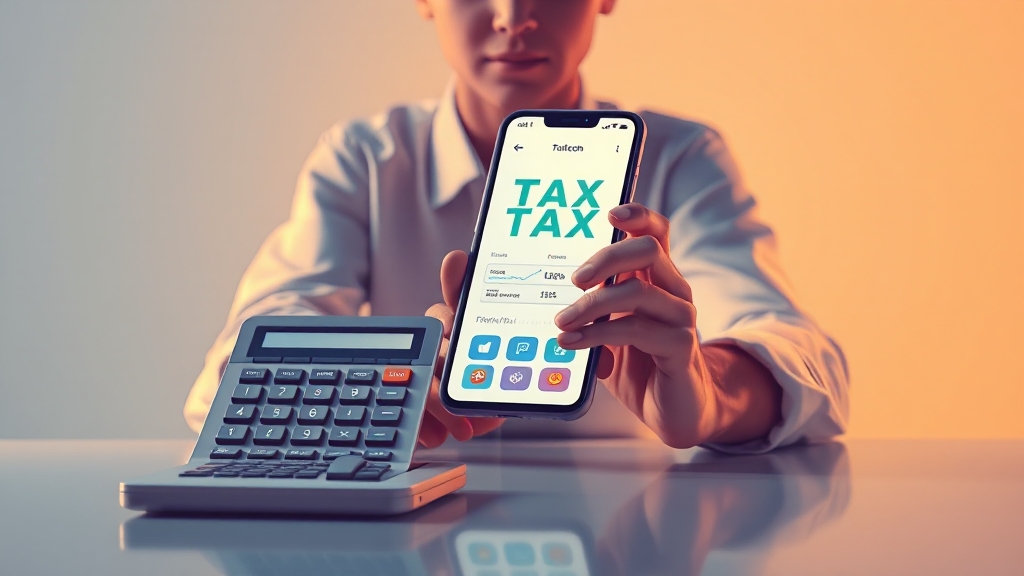 간편 계산기 활용법 (illustration 스타일)