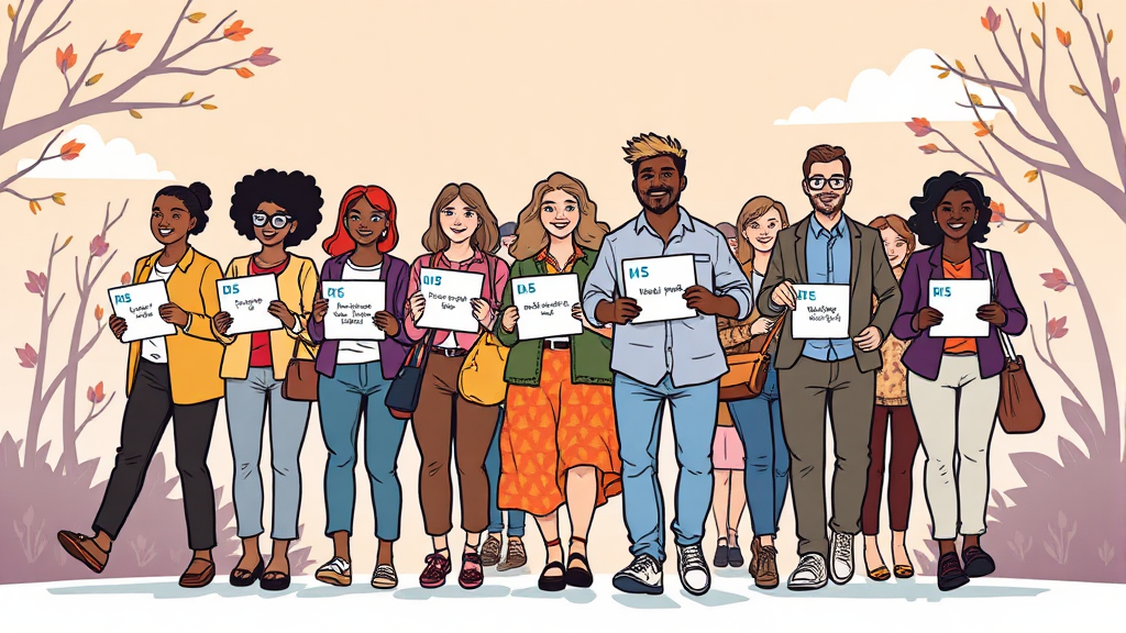 장애인 등록, 왜 필요할까요? (illustration 스타일)