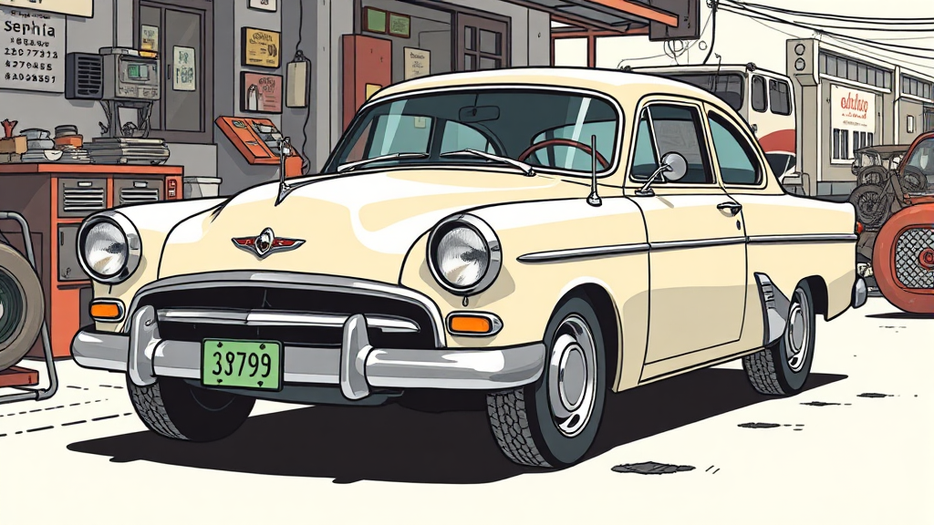 26년 전 인기 수입차, 왜 다시 주목받나? (illustration 스타일)