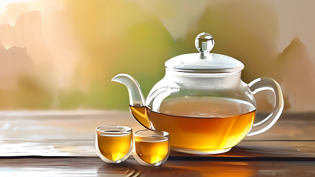 생강차 섭취 시 주의사항 및 부작용 (watercolor 스타일)