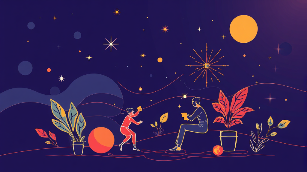 왜 AI 부업이 인기일까요? (illustration 스타일)