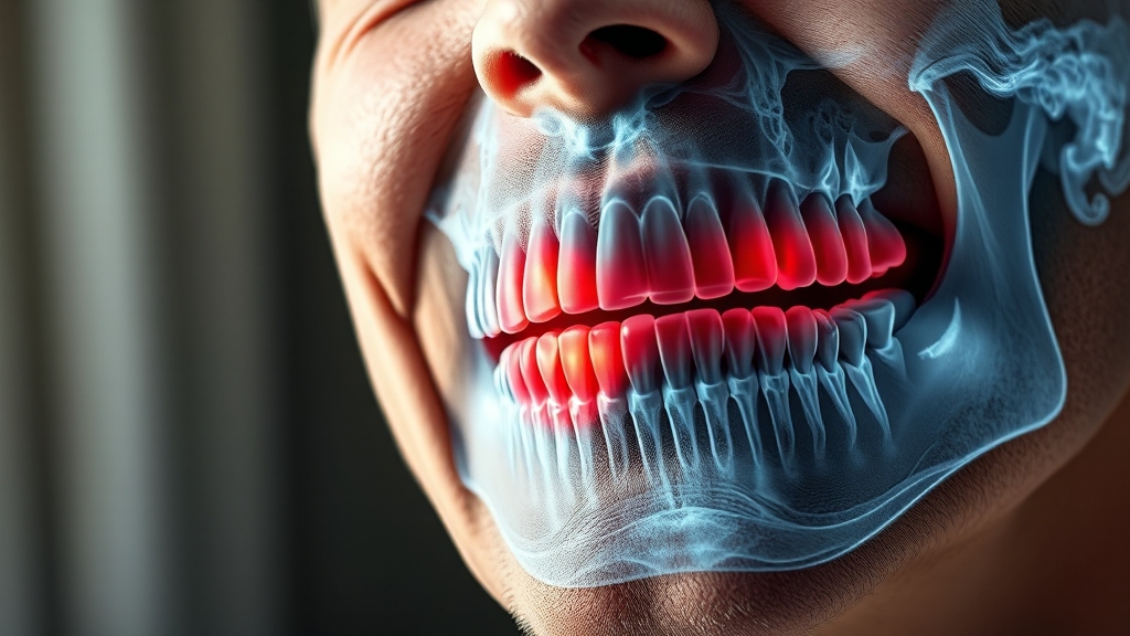 턱 통증 증상 사진