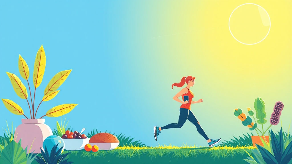 콜레스테롤 수치 관리 방법 (illustration 스타일)