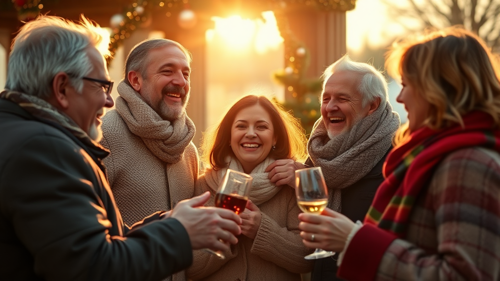 가족, 친구, 지인을 위한 새해 인사 (realistic 스타일)