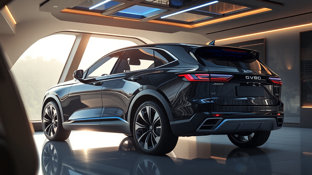GV80 하이브리드 모델 개요 (realistic 스타일)