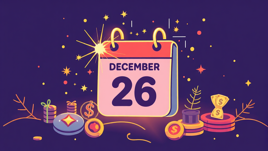 2025년 12월 배당 핵심 일정 (illustration 스타일)