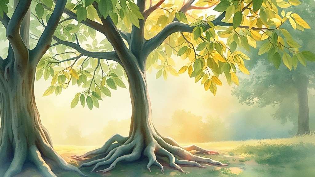 함께 섭취하면 좋은 영양소 (watercolor 스타일)