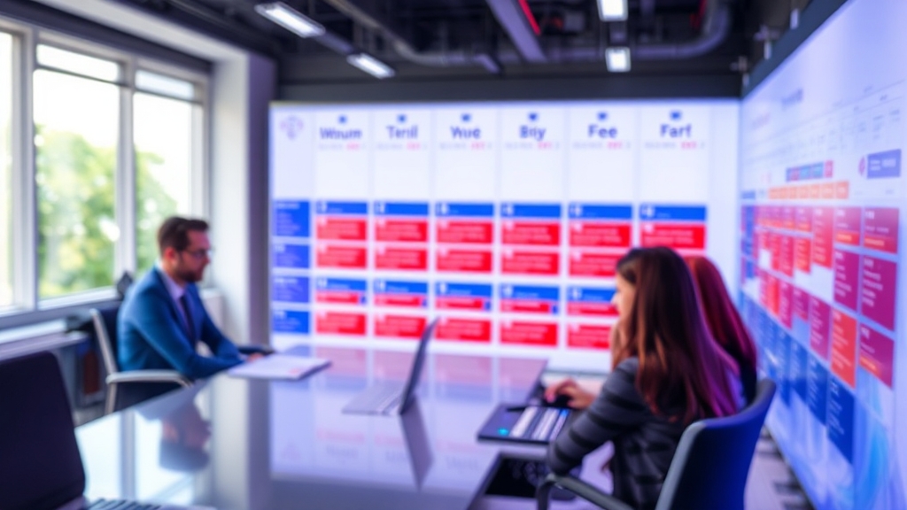 팀즈 코파일럿 캘린더 개요 (realistic 스타일)