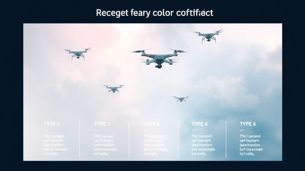 드론 자격증 종류 및 취득 방법 (watercolor 스타일)