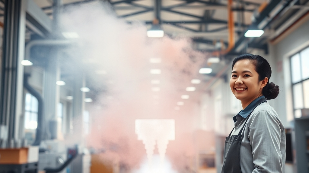 공기청정기, 왜 필요할까? (watercolor 스타일)