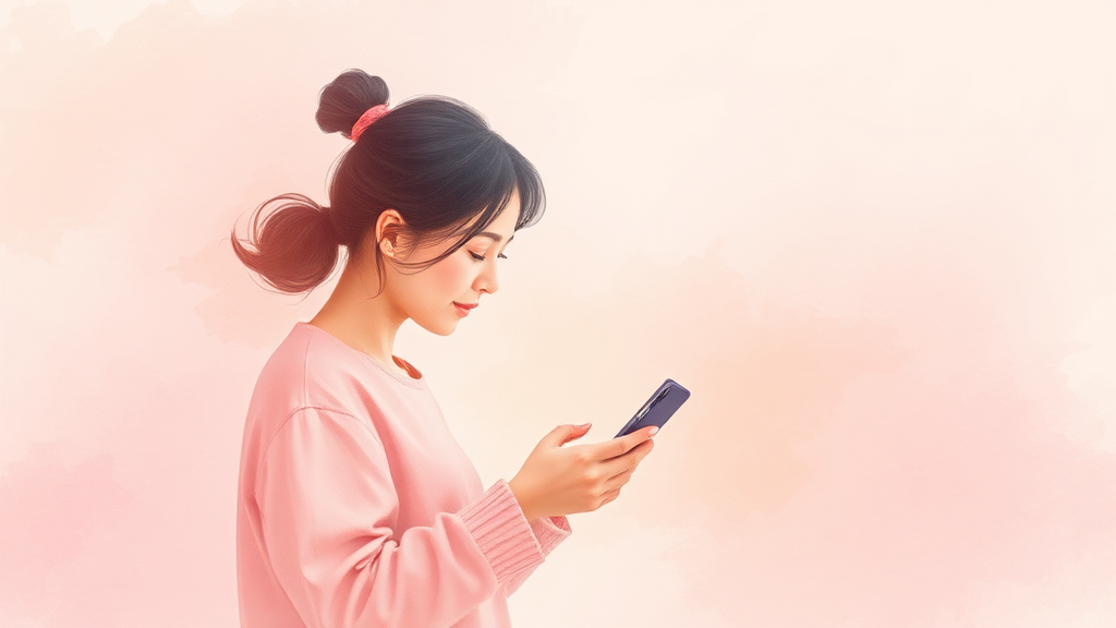 잔액 조회 방법 (watercolor 스타일)