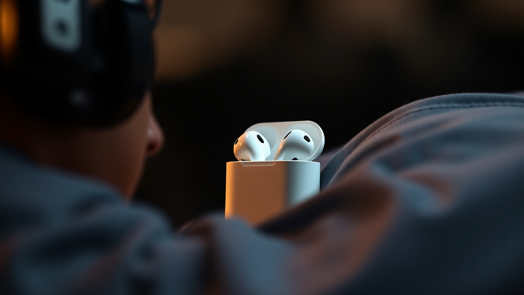 구매 가이드: 당신에게 에어팟 맥스가 필요한 이유 (realistic 스타일)