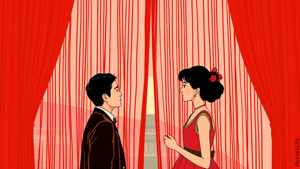 왕가위 감독의 의도 변화 (illustration 스타일)