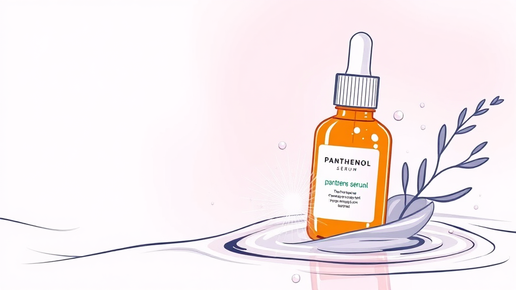 피부 장벽 강화 (illustration 스타일)