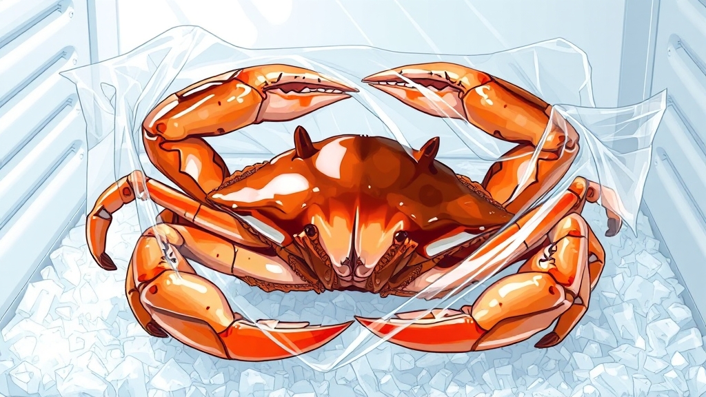 간장게장 보관법 (illustration 스타일)
