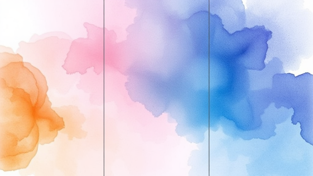 배터리 성능 및 사용 시간 (watercolor 스타일)