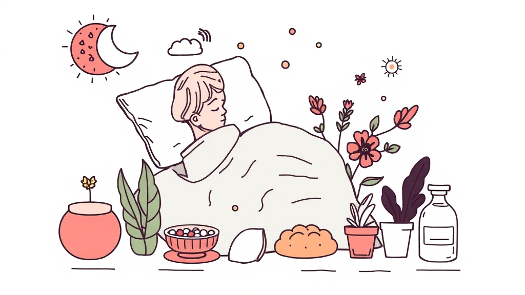 대상포진 예방 및 재발 방지 (illustration 스타일)