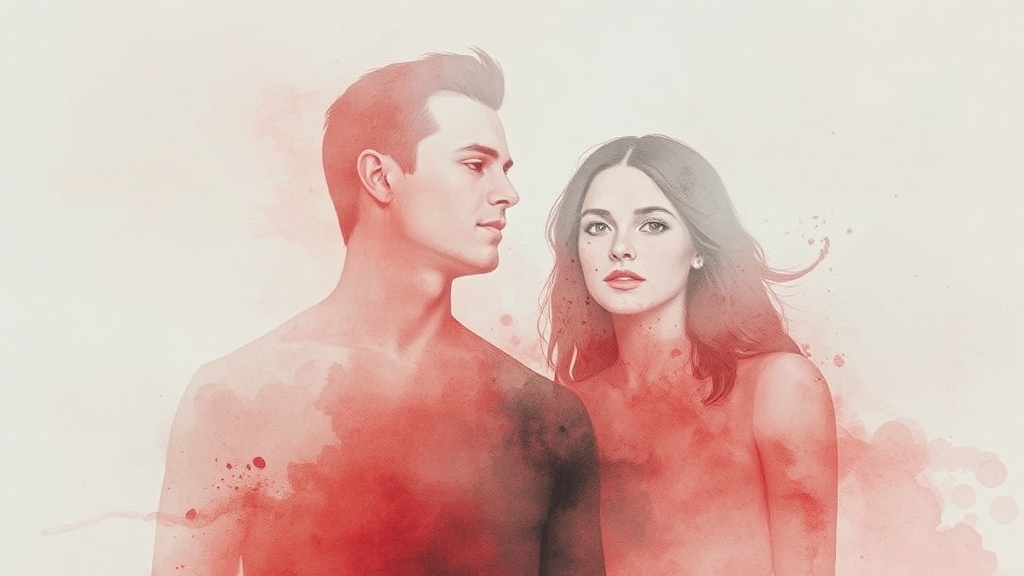 주요 등장인물 관계 분석 (watercolor 스타일)