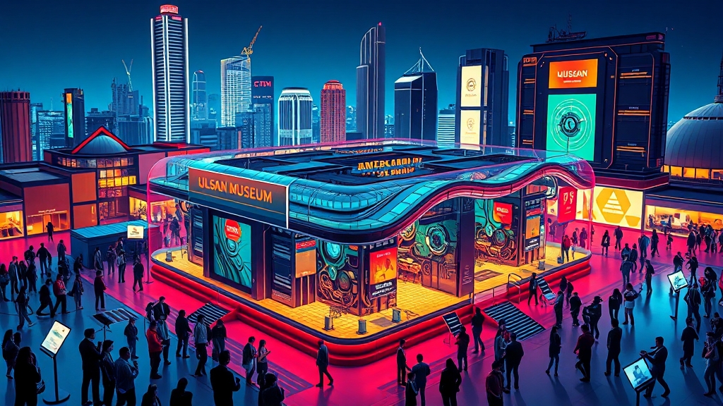 울산박물관, 울산의 역사와 문화를 한눈에 (popart 스타일)