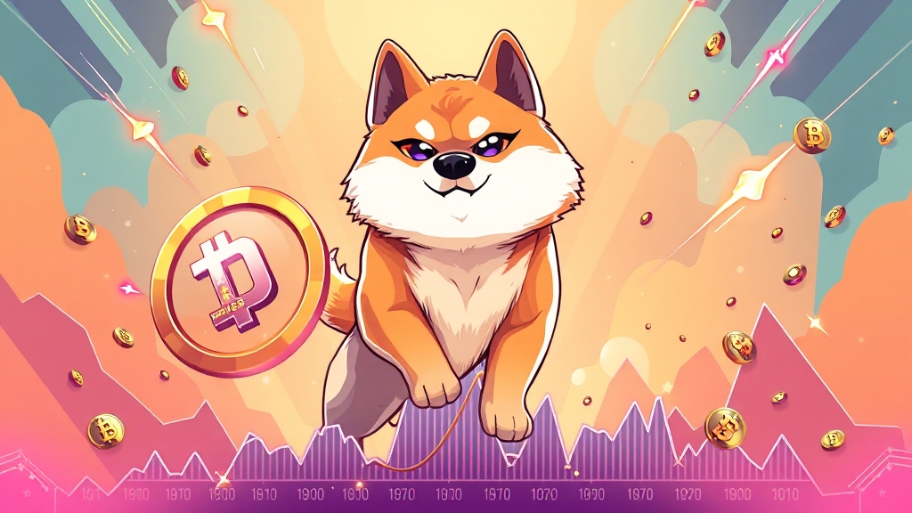 도지코인 비교 분석 (illustration 스타일)