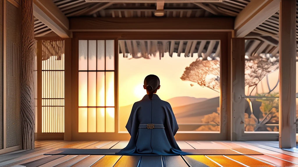 공황장애 극복을 위한 대처 및 치료 방법 (realistic 스타일)