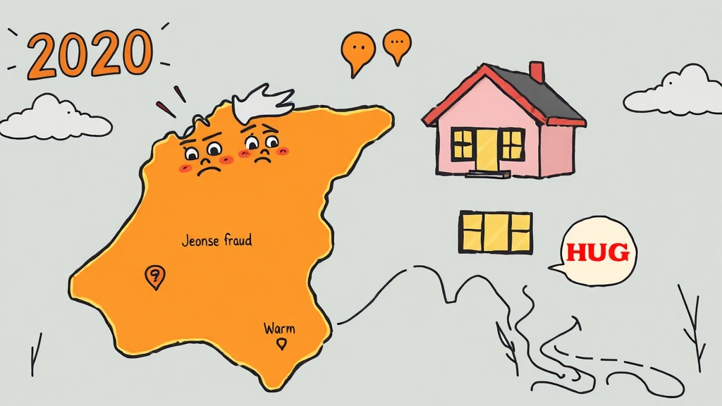 깡통전세 위험 지역 & HUG 보증 활용법 (illustration 스타일)