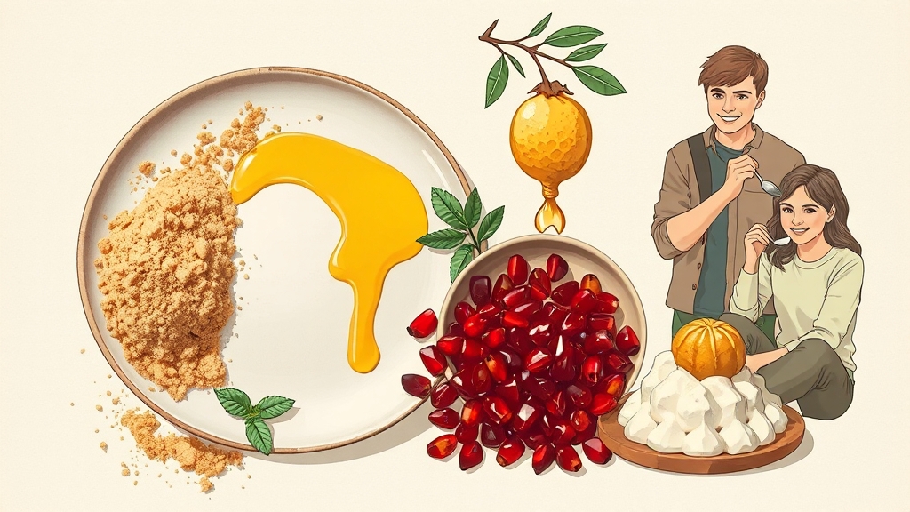 매스틱 섭취 방법 (illustration 스타일)