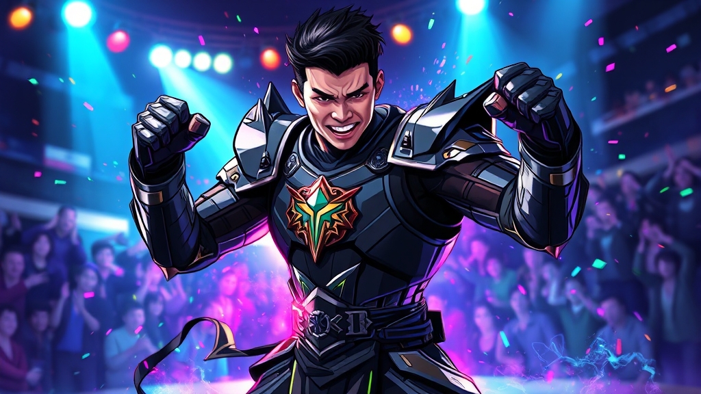 루앙 산치아구: 블랙컴뱃의 새로운 스타 (illustration 스타일)