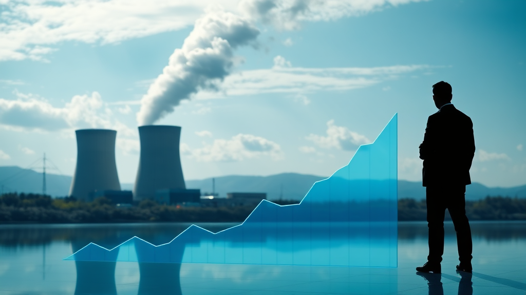 성장 동력 및 위험 요소 (realistic 스타일)