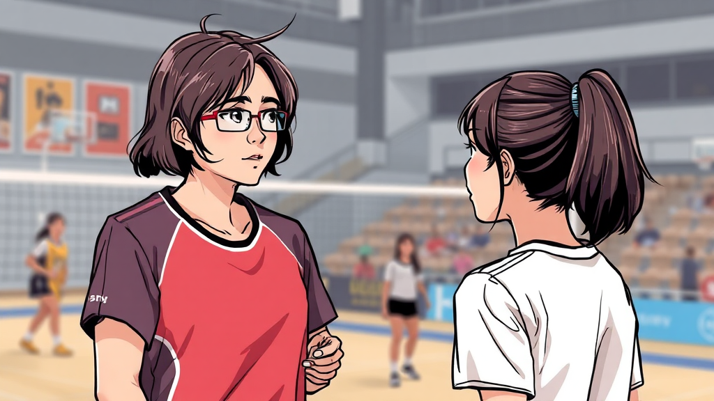 원더독스 vs 흥국생명 관전 포인트 (illustration 스타일)