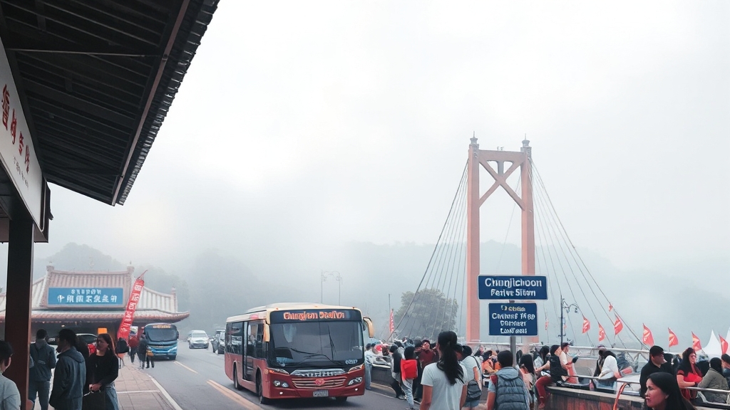 교통 & 주차, 어떻게 가야 편할까? (watercolor 스타일)