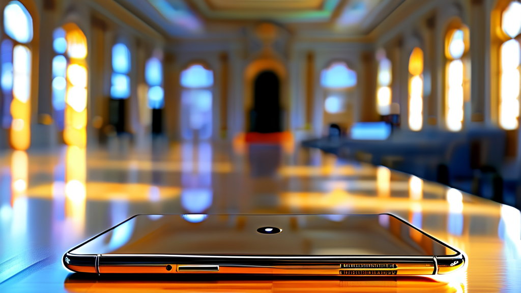 디자인과 디스플레이: 펼치고 접는 새로운 경험 (realistic 스타일)