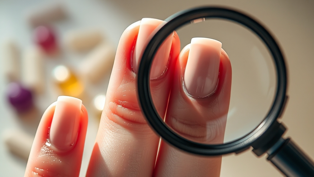 손톱 세로줄, 궁금증 해결! (realistic 스타일)