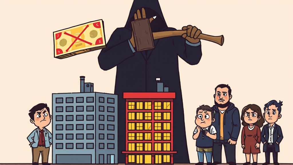 갭투자, 왜 규제할까? (cartoon 스타일)