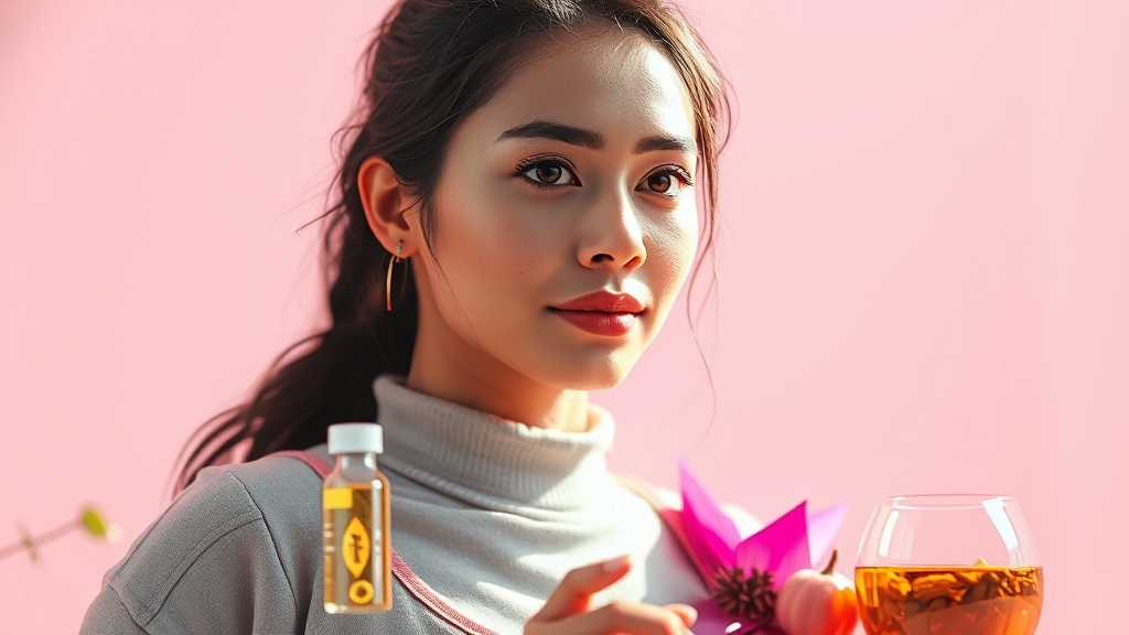 다낭성난소증후군 치료법 (realistic 스타일)