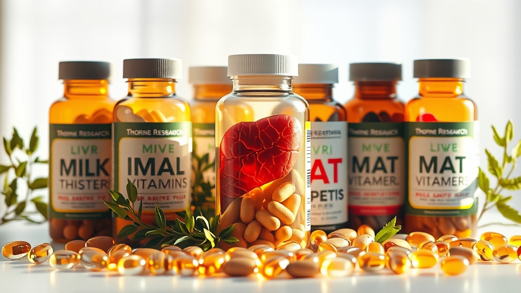 간 영양제 핵심 성분부터 복용법까지 A-Z 가이드(2025 최신) 3 나에게 맞는 간 영양제 조합 찾기 (realistic 스타일)