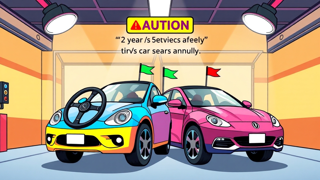 검사 종류 & 주기 (cartoon 스타일)