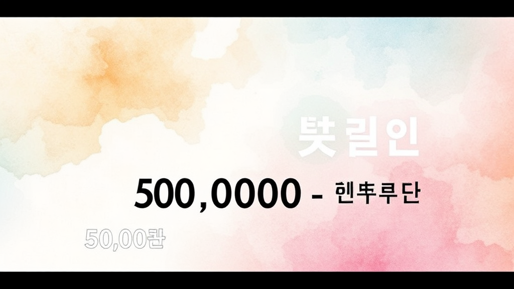 지원 내용, 꼼꼼히 알아보기 (watercolor 스타일)