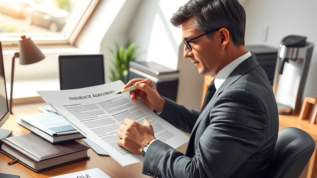 보험사와의 합의, 꼼꼼하게! (realistic 스타일)