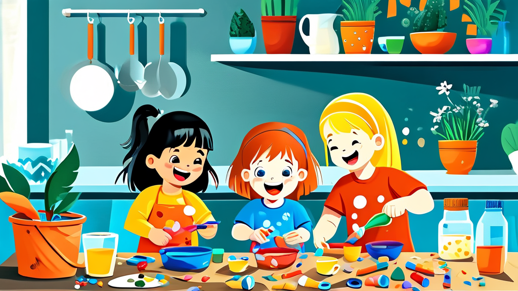 아이들을 위한 창의력 UP! 미술 & 공예 강좌 (illustration 스타일)