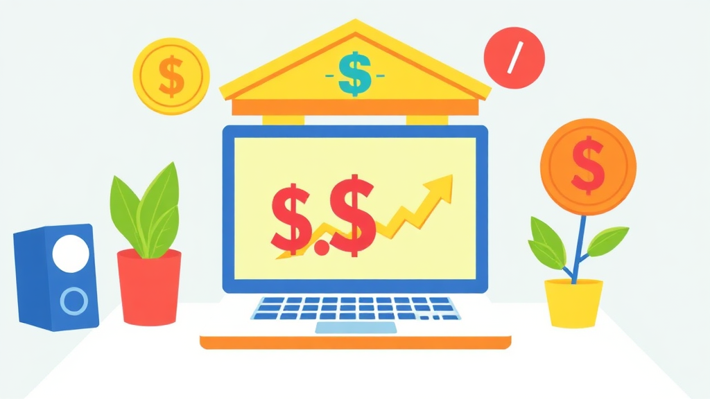 인터넷 은행의 금리 경쟁력, 무엇이 다를까요? (cartoon 스타일)