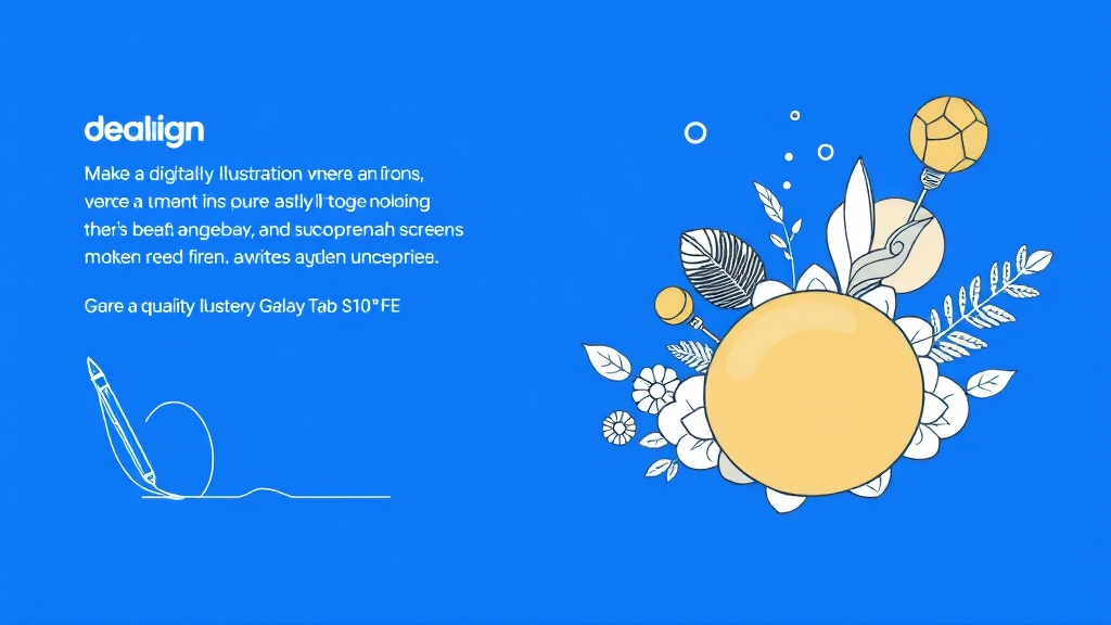 주요 특징 및 사양 (illustration 스타일)